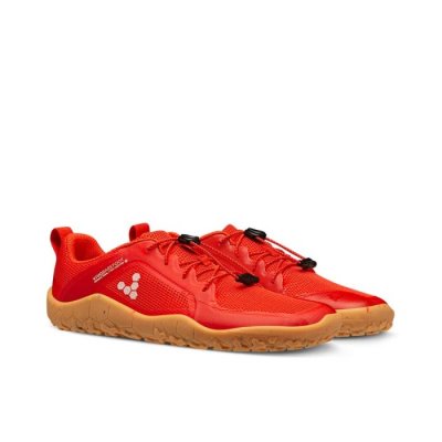 Vivobarefoot Juniors' Primus Trail II Vegan Shoes - Orange USA [UNV914320]